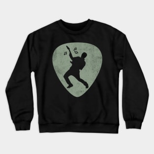 Guitar Guitarist Plectrum Rock Music Musician Crewneck Sweatshirt